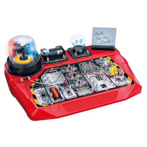 Velleman Elektronik-Projektset für Kinder ab 8 Jahren, erkunden Sie die Grundlagen der Elektronik mit 50 spannenden Experimenten, lehrreiches und interaktives Spielvergnügen, Schaltkreis-Labor Velleman Elektronik-Projektset für Kinder ab 8 Jahren, erkunden Sie die Grundlagen der Elektronik mit 50 spannenden Experimenten, lehrreiches und interaktives Spielvergnügen, Schaltkreis-Labor von Velleman