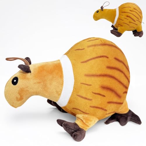 VeloStreamus Tralalero Tralala PlüSchfigur,Lustiges Italian Brainrot PlüSchtier,Weicher Hai Mit Sneakers,Perfekt FüR Kinder & Erwachsene,SammlerstüCk,Kuscheltier FüR Fans. (Capibara Cocomero) von VeloStreamus