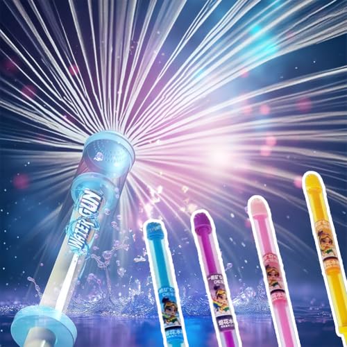 Wasserpistole Fireworks Spielzeug,17,7" Starlight Splash Spritzpistole Mit Feuerwerkseffekt,Reichweite Bis 8m,Sommer Spaß FüR Kinder & Erwachsene,3/4er Set Wasserspielzeug Kinder Outdoor. (4PCS) von VeloStreamus