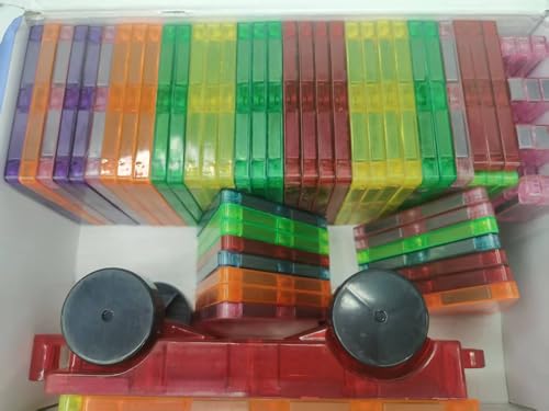 Vemfay Magnetische Fliesen Kinderspielzeug STEM Magnet Spielzeug für Kleinkind von Vemfay