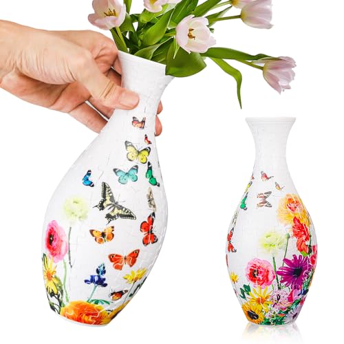 3D Puzzles Vase Blumen Schmetterling 3D Puzzles Vase Blumen Schmetterling von Veneibe
