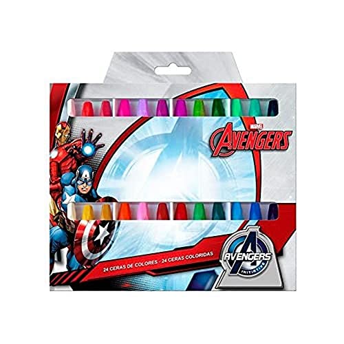 Vengadores Blister Wachsmalstifte Avengers Marvel 24pz von Vengadores