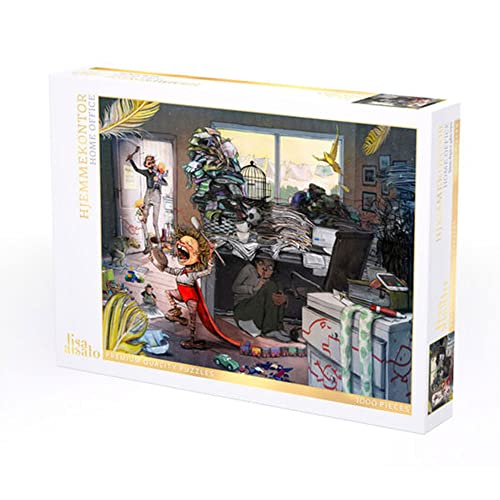 Puzzle - Lisa Aisato: Home Office (1000 Pieces) von Vennerød