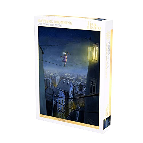 Puzzle - Lisa Aisato: Queen of The Night (1000 Pieces) von Vennerød
