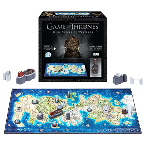 4D Cityscape 51001 Game of Thrones-Mini Westeros 3D Puzzle von Ventura Games