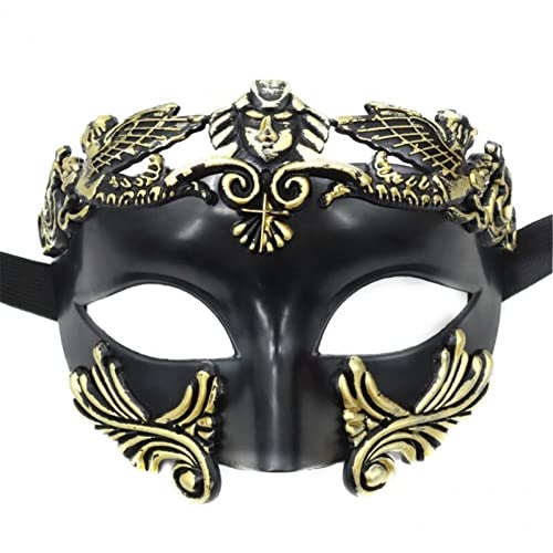 Vepoty Masquerade -maske Vintage Griechische Römische Maske Venezianische Party Maske Karnevalsmaske Antique Maske Kostümpropuzubehör von Vepoty