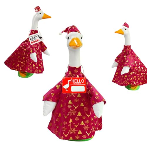 Weihnachtsbaum-Gans Outfit Kleidung für 58,4 cm hohen Zement oder Kunststoff Gans Rasen Kleidung Veranda Garten Kostüm für Garten Rasen Terrasse Hof Outdoor Winter Weihnachten Sommer Hochzeit Party Weihnachtsbaum-Gans Outfit Kleidung für 58,4 cm hohen Zement oder Kunststoff Gans Rasen Kleidung Veranda Garten Kostüm für Garten Rasen Terrasse Hof Outdoor Winter Weihnachten Sommer Hochzeit Party von VerViento