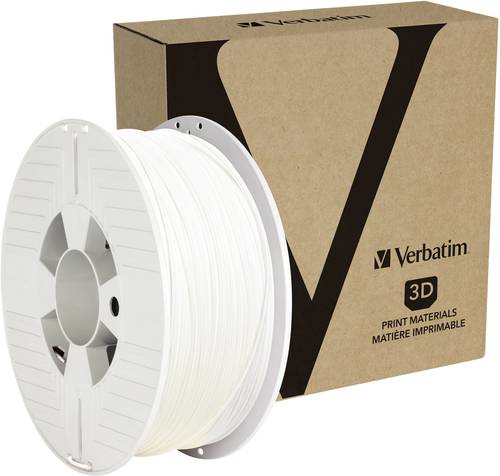 Verbatim 55050 Filament PETG 1.75mm 1kg Weiß 1St. von Verbatim