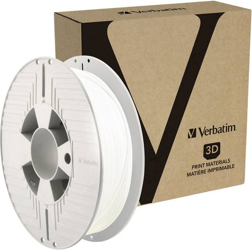 Verbatim 55150 Filament 1.75mm 500g Weiß 1St. von Verbatim