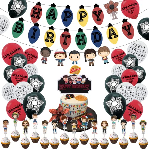Vercico Geburtstag Party Deko Set Kuchendeckel Cupcake Topper Banner Luftballons Set für Kinder Party Dekorationen Vercico Geburtstag Party Deko Set Kuchendeckel Cupcake Topper Banner Luftballons Set für Kinder Party Dekorationen von Vercico
