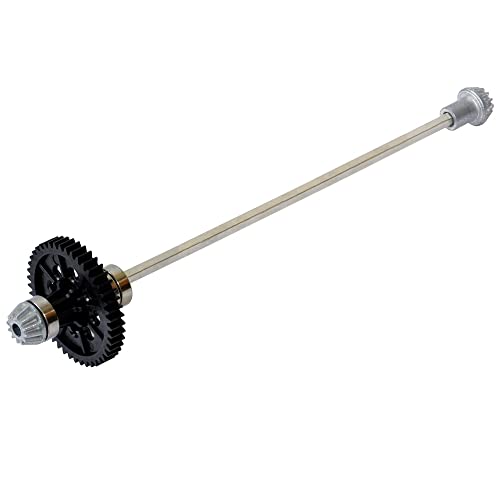 Vereen RC Car Main Drive Shaft Assembly (12T Gear) 55-ZJ04 for 9155 9156 Xinlehong 9155 9156 1/12 RC Car Spare Parts von Vereen