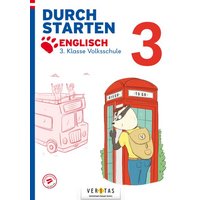 Durchstarten Volksschule 3. Klasse. Diego to go! - Englisch - Übungsbuch von Veritas Linz