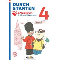 Durchstarten 4. Klasse Volksschule. Diego to go! Englisch - Übungsbuch von Veritas Linz