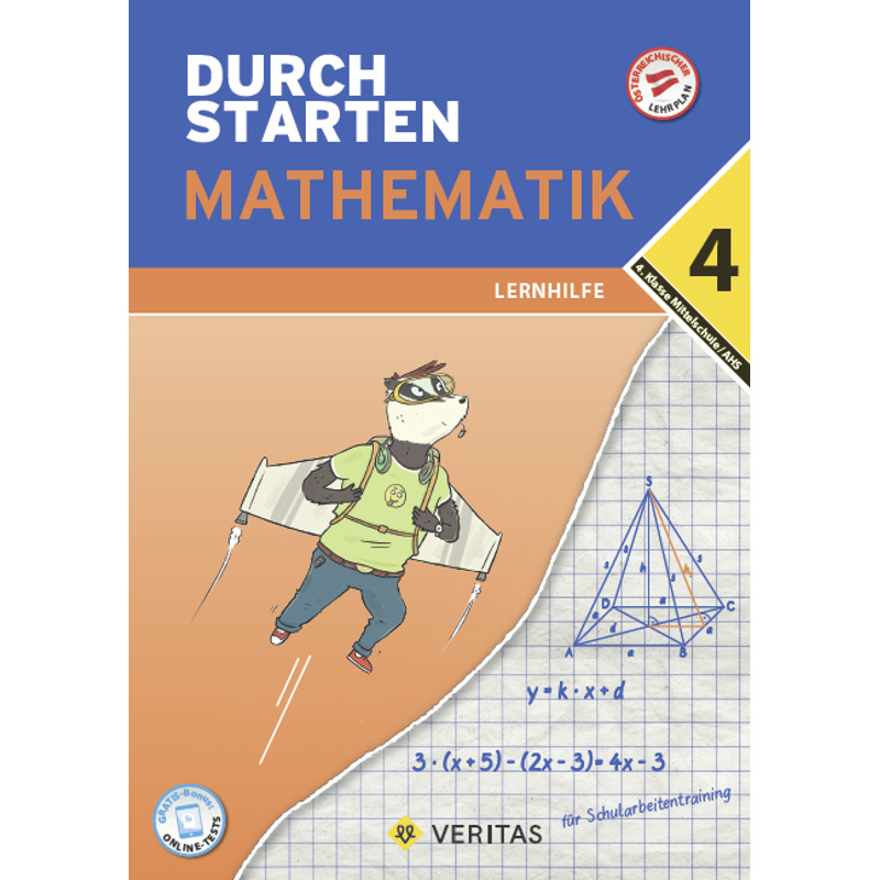 Durchstarten - Mathematik - Mittelschule/AHS - 4. Jahrgangsstufe von Veritas