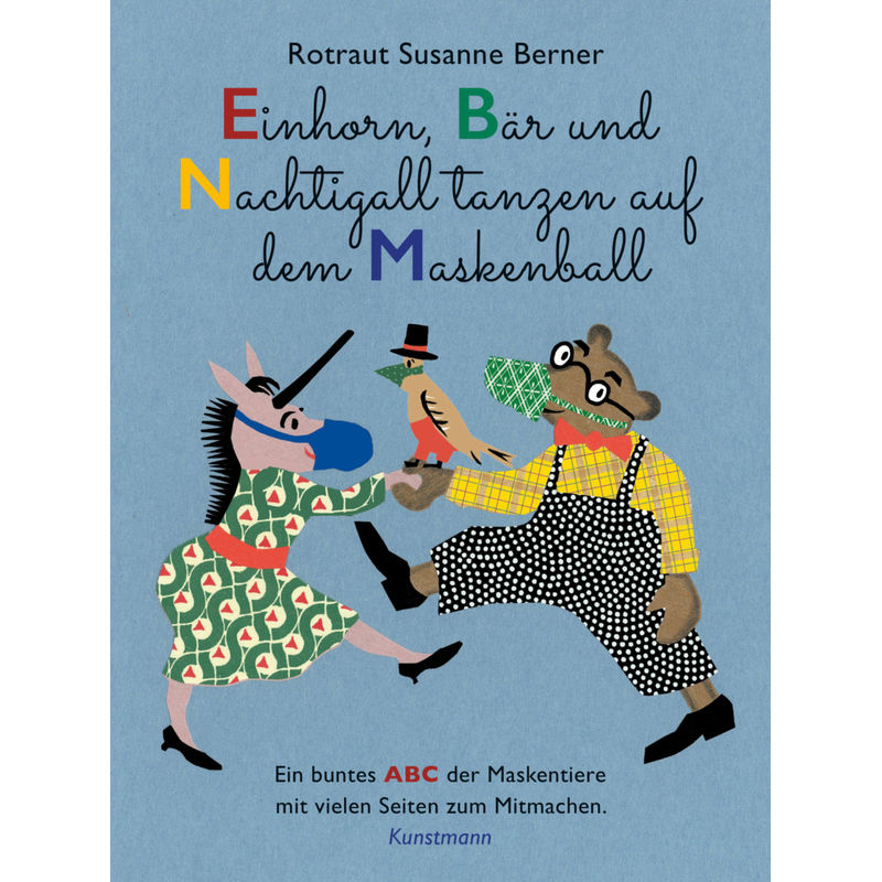 Einhorn, Bär und Nachtigall tanzen auf dem Maskenball von Verlag Antje Kunstmann