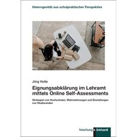 Eignungsabklärung im Lehramt mittels Online Self-Assessments von Verlag Julius Klinkhardt GmbH & Co. KG