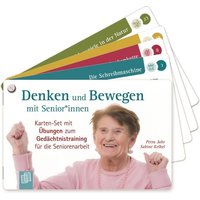 Denken und Bewegen mit Senioren und Seniorinnen, Karten-Set von Verlag an der Ruhr GmbH