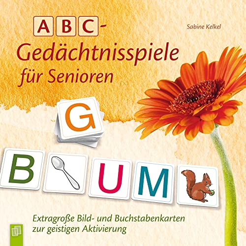 Verlag an der Ruhr GmbH ABC-Gedächtnisspiele für Senioren Extragroße Bild- und Buchstabenkarten zur geistigen Aktivierung von Verlag An Der Ruhr