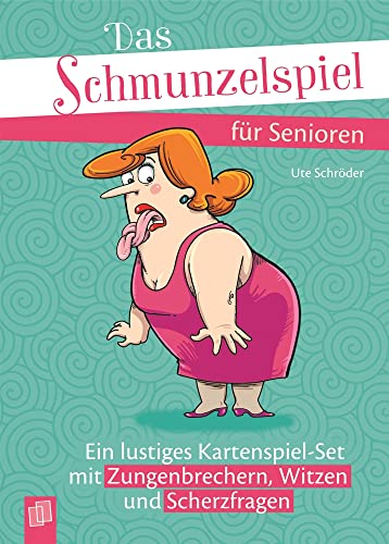Verlag an der Ruhr GmbH Das Schmunzelspiel für Senioren, EIN lustiges Kartenspiel-Set mit Zungenbrechern, Witzen und Scherzfragen von Verlag An Der Ruhr