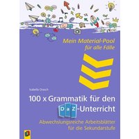 100 x Grammatik für den DAZ-Unterricht von Verlag an der Ruhr
