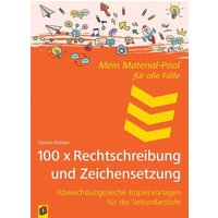 100 x Rechtschreibung und Zeichensetzung von Verlag an der Ruhr