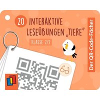 20 interaktive Leseübungen "Tiere", Klasse 2/3 von Verlag an der Ruhr