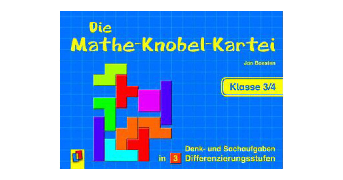 Buch - Die Mathe-Knobel-Kartei, Klasse 3/4 Buch - Die Mathe-Knobel-Kartei, Klasse 3/4 von Verlag an der Ruhr