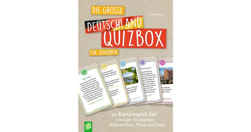 Die große Deutschland-Quizbox Senioren (Kartenspiel)  Kinder von Verlag an der Ruhr