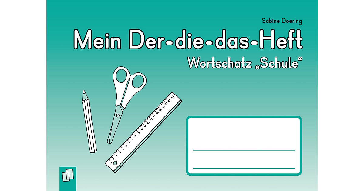 Buch - "Mein Der-die-das-Heft: Wortschatz ""Schule""" von Verlag an der Ruhr