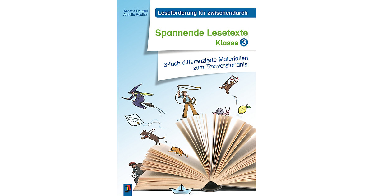 Buch - Spannende Lesetexte - Klasse 3, m. CD-ROM von Verlag an der Ruhr