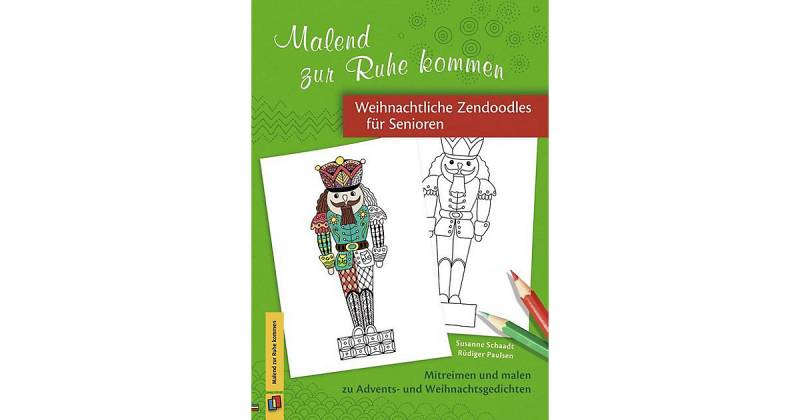 Buch - Weihnachtliche Zendoodles Senioren  Kinder von Verlag an der Ruhr