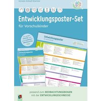 Entwicklungsposter-Set für Vorschulkinder von Verlag an der Ruhr