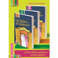 KidS - Literatur-Kartei: 'Das Gespenst am Kleiderhaken' 3-fach differenzierter Lesebegleiter von Verlag an der Ruhr