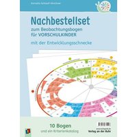 Nachbestellset zum Beobachtungsbogen für Vorschulkinder von Verlag an der Ruhr
