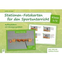 Stationen-Fotokarten für den Sportunterricht - Klasse 1/2 von Verlag an der Ruhr