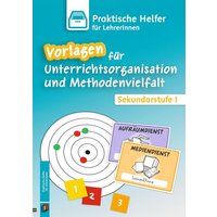 Vorlagen für Unterrichtsorganisation und Methodenvielfalt von Verlag an der Ruhr