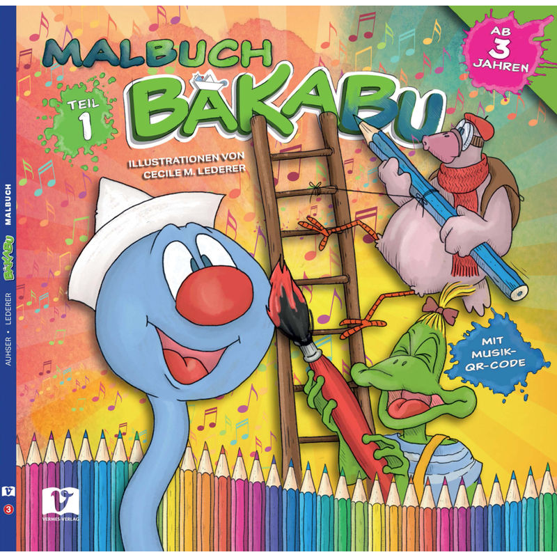 BAKABU - Malbuch 1 von Vermes-Verlag