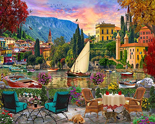 Al Fresco Italien Puzzle 1000 Teile von Vermont Christmas Company