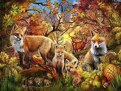 Herbstfuchse Puzzle 550 Teile Herbstfuchse Puzzle 550 Teile von Vermont Christmas Company