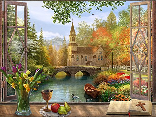 Vermont Christmas Company Herbstkirche Jigsaw Puzzle 550 Teile Vermont Christmas Company Herbstkirche Jigsaw Puzzle 550 Teile von Vermont Christmas Company