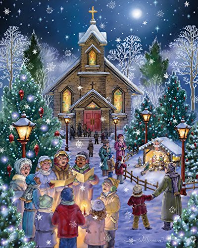 Mitternachtsmesse Jigsaw Puzzle 1000 Teile von Vermont Christmas Company