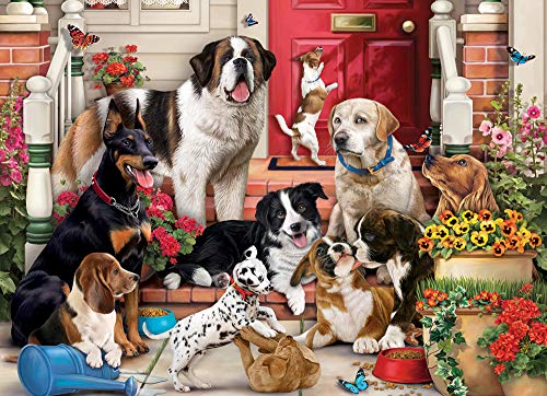 Puzzle "A Dog's Life", 1000 Teile von Vermont Christmas Company