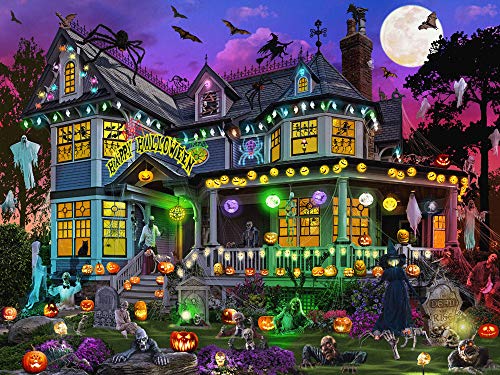 Puzzle Halloween Haus 550 Teile von Vermont Christmas Company