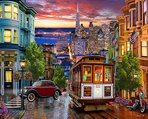 San Francisco Jigsaw Puzzle 1000 Teile von Vermont Christmas Company