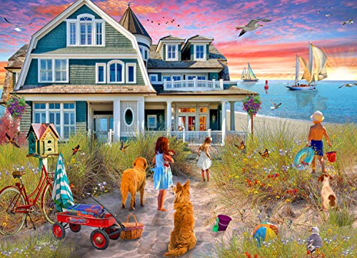 Vermont Christmas Company Beach Day Puzzle 1000 Teile von Vermont Christmas Company