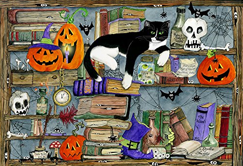 Vermont Christmas Company Halloween Katze Puzzle für Kinder 100 Teile von Vermont Christmas Company