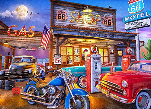 Vermont Christmas Company Puzzle Route 66, 1000 Teile von Vermont Christmas Company