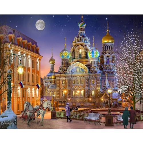 Vermont Christmas Company Puzzle Russia with Love, 1000 Teile von Vermont Christmas Company