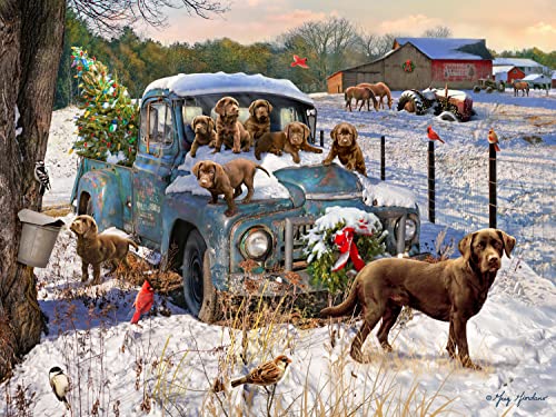 Vermont Christmas Company VC1292 Puppy Puzzle von Vermont Christmas Company