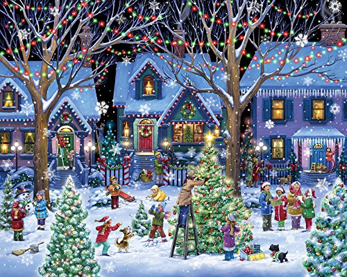 Weihnachtsbeifall Jigsaw Puzzle 1000 Teile von Vermont Christmas Company